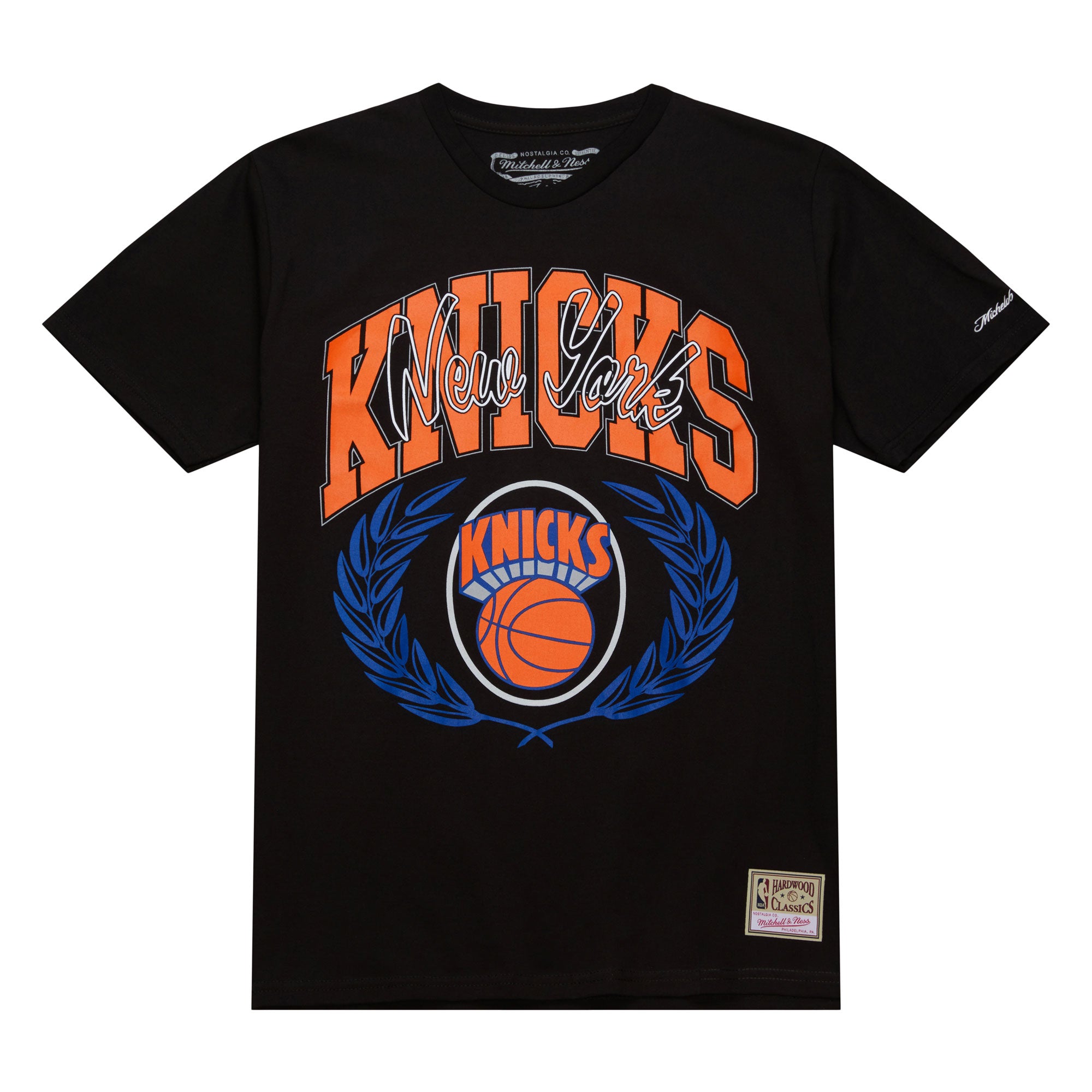 ミッチェル&ネス ニューヨークニックス  ニューヨーク限定Tシャツ Men's New York Knicks Mitchell & Ness Blue Champ City T-Shirt