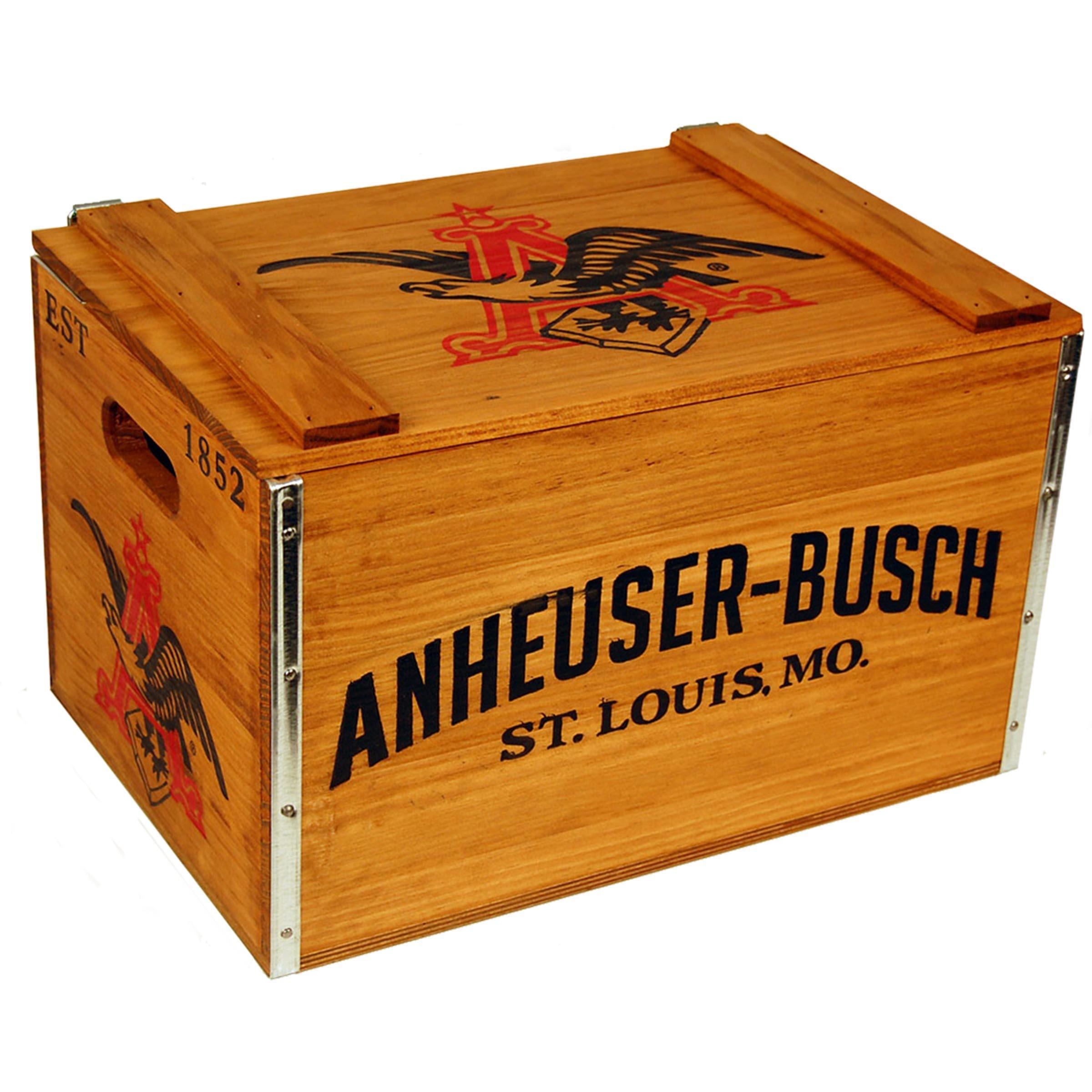 Anheuser-Busch Vintage Beer Crate - Large