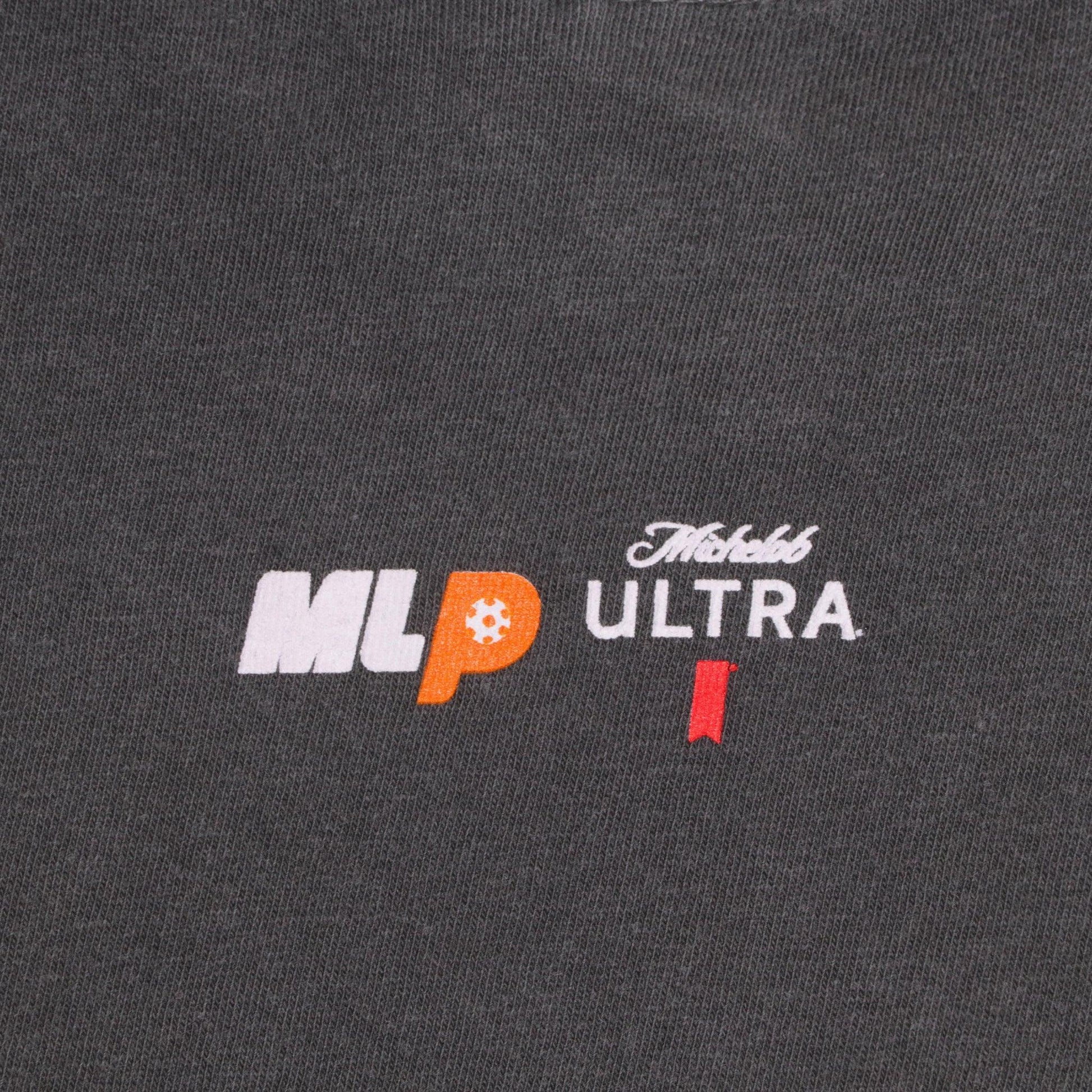 detail of MLP and Michelob ULTRA logo 