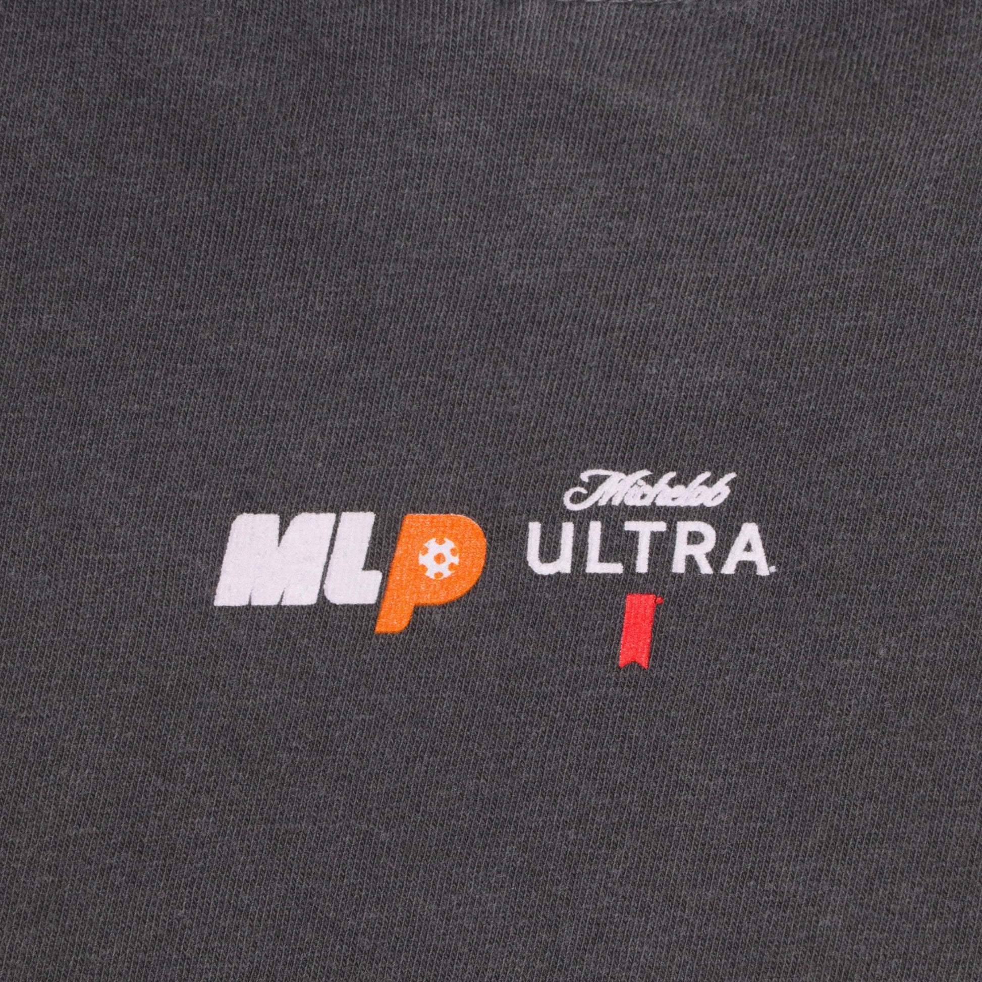 detail of MLP and Michelob ULTRA logo