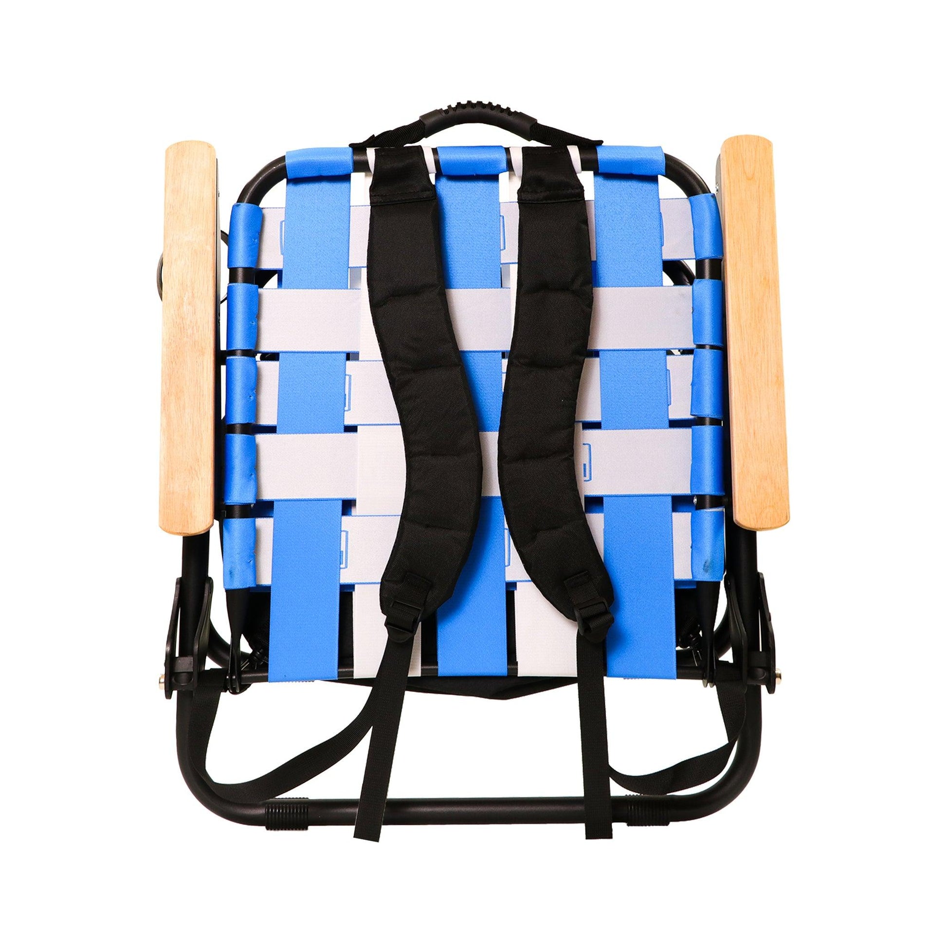 Bud Light Foldable Outdoor Chair - Front Shoulder Straps