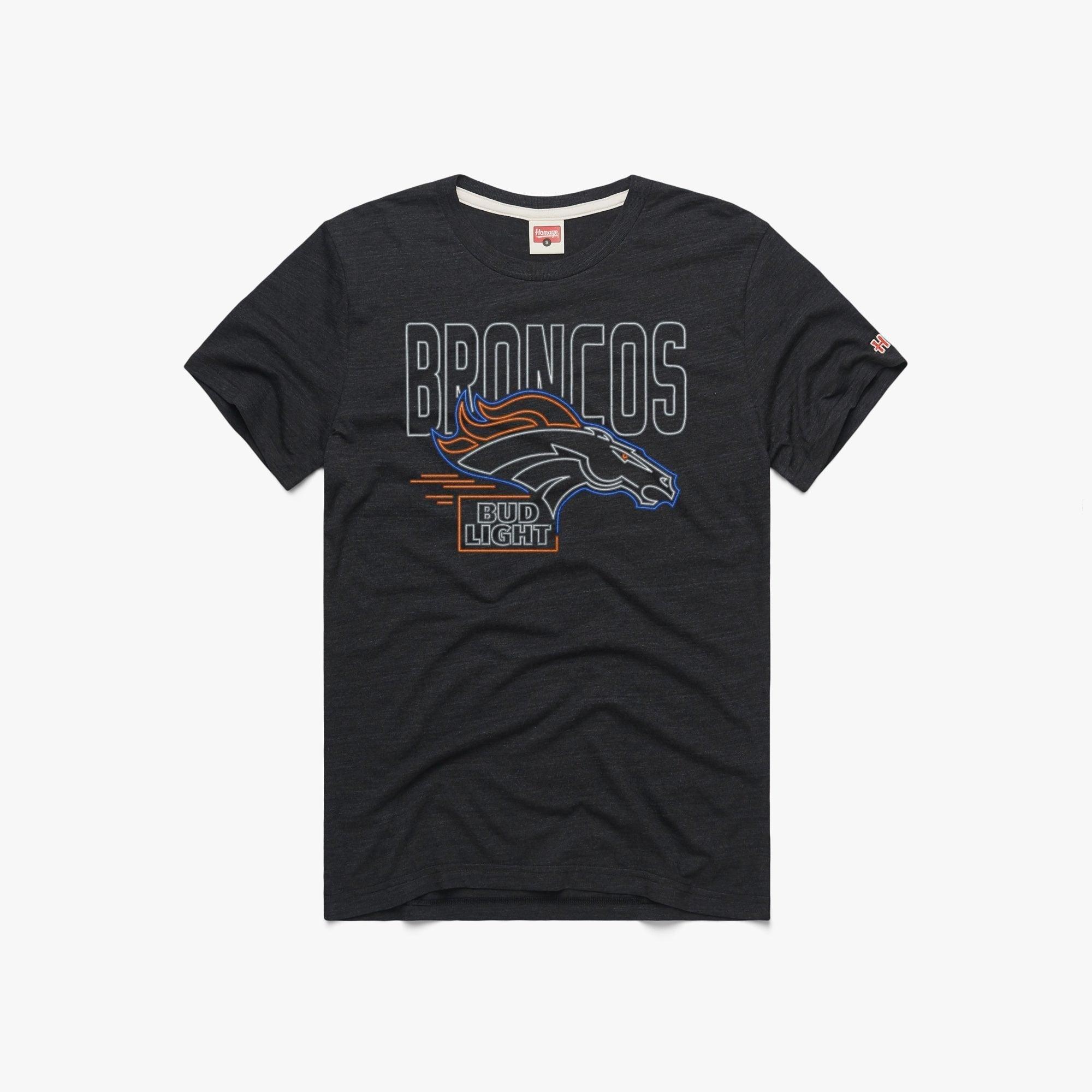 Bud Light Denver Broncos T-Shirt XL