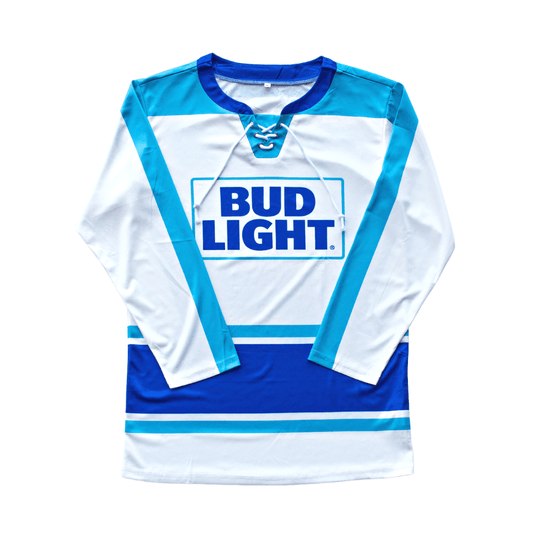 Bud Light Hockey Jersey Front