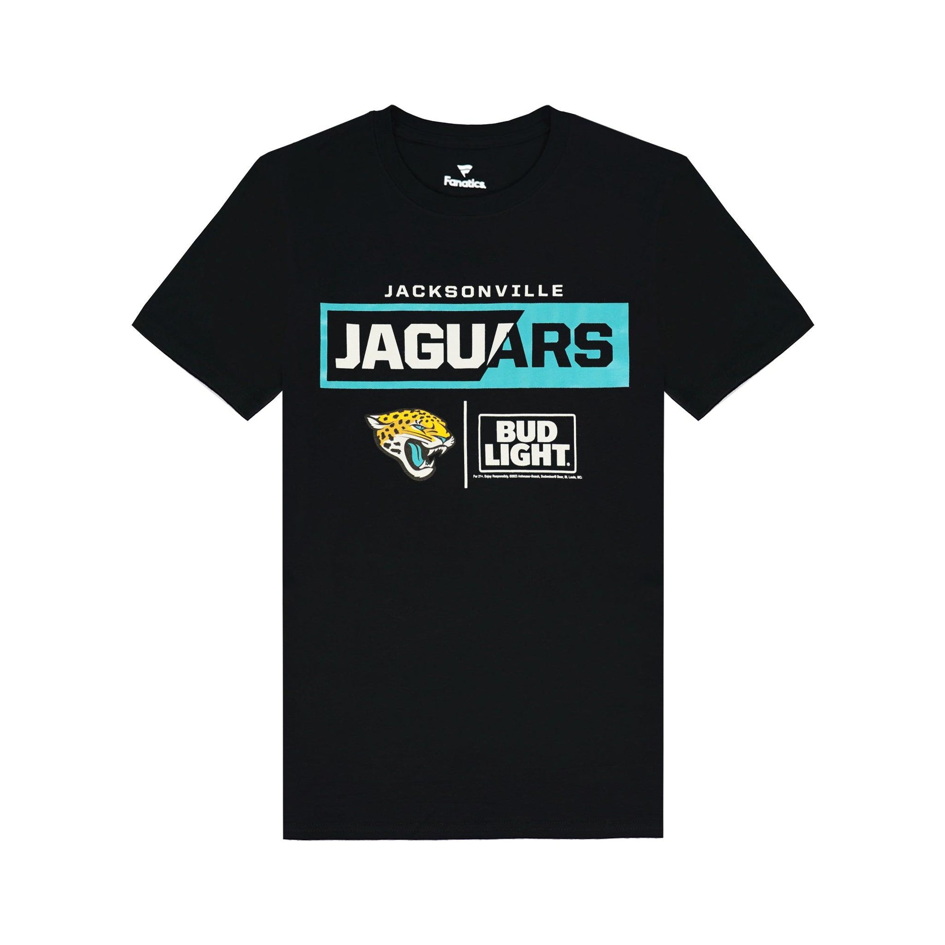 BUD LIGHT JAGUARS TEE BLACK