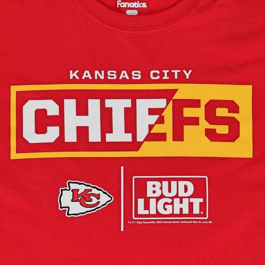 Bud Light Kansas City Chiefs Team T-Shirt