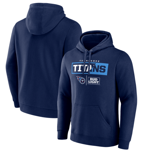 BUD LIGHT TITANS HOODIE NAVY