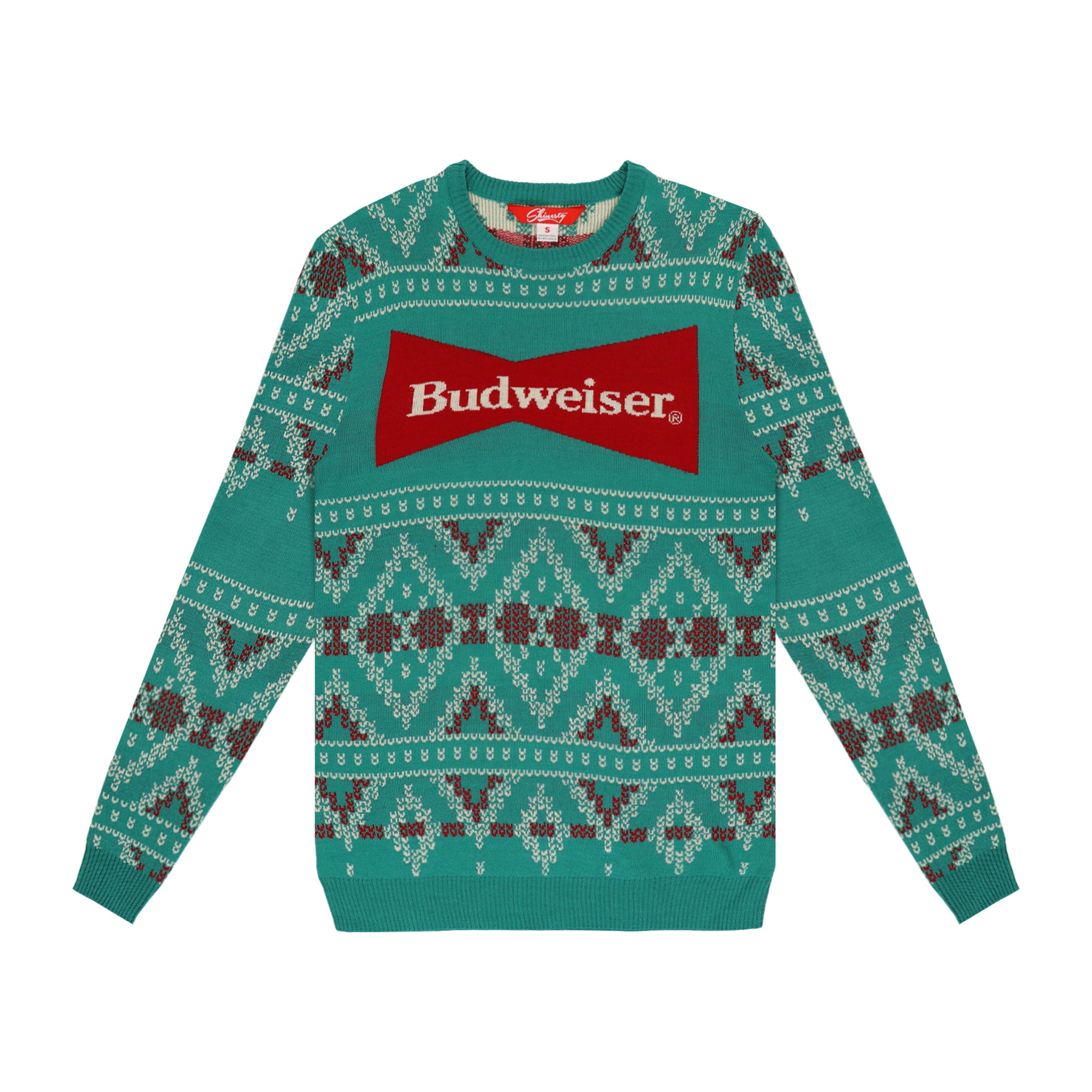 Budweiser holiday sweater discount