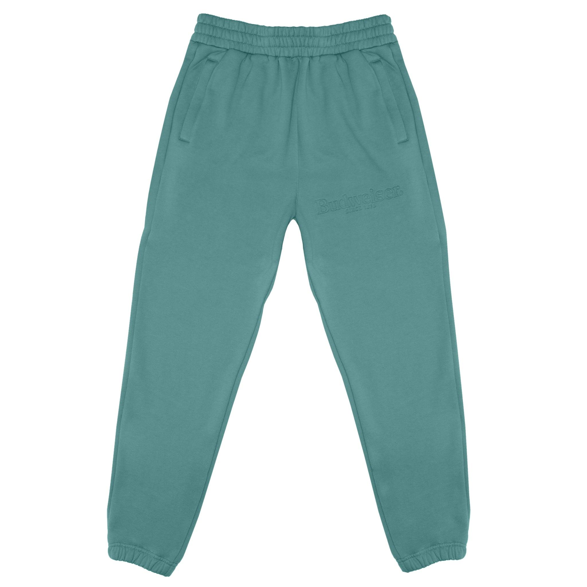 Budweiser Debossed Sage Sweatpants