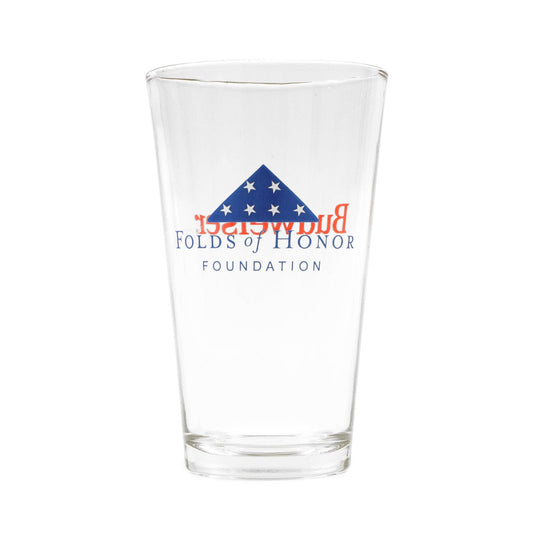 Budweiser Folds of Honor Pint Glass