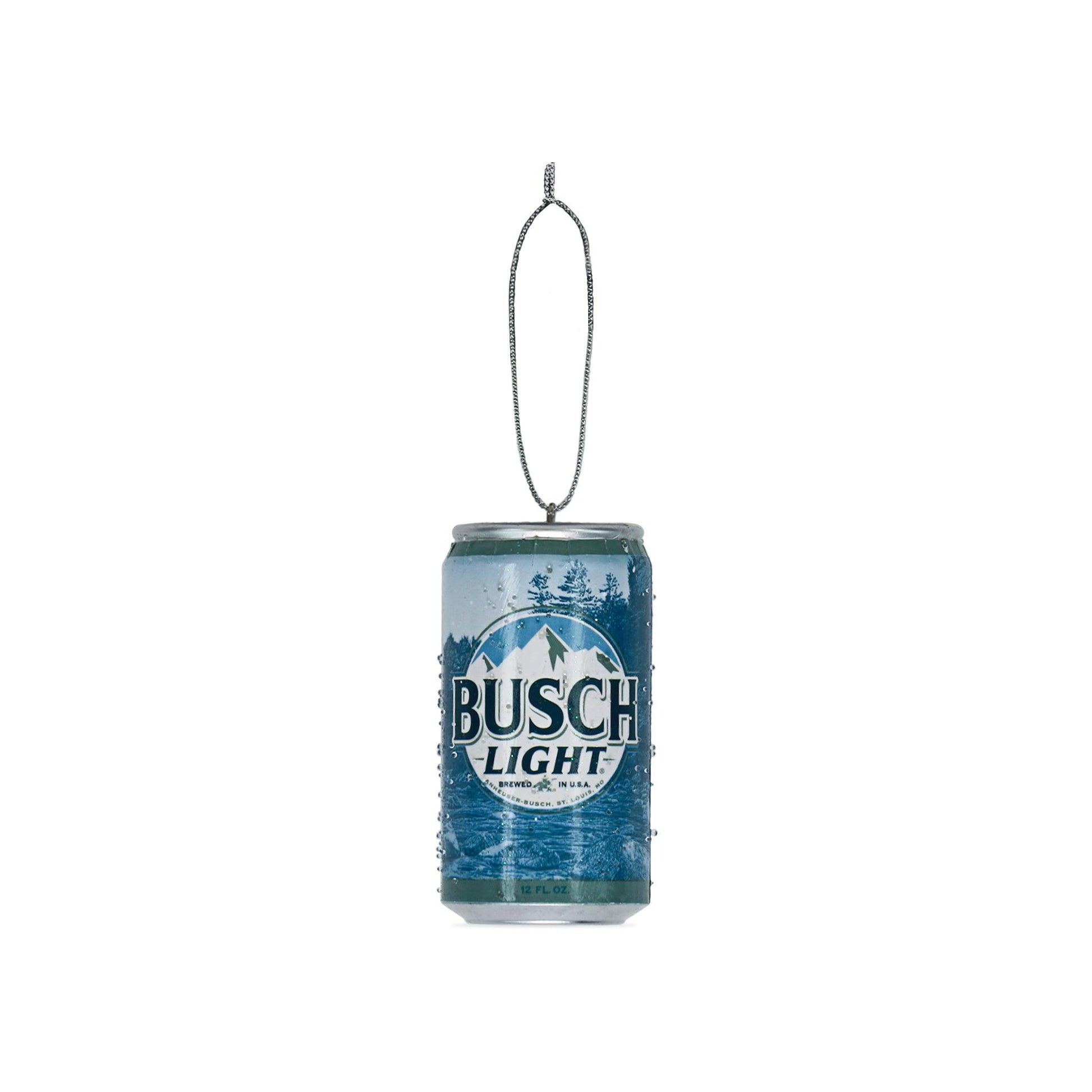 Front view of Busch Light Can Ornament