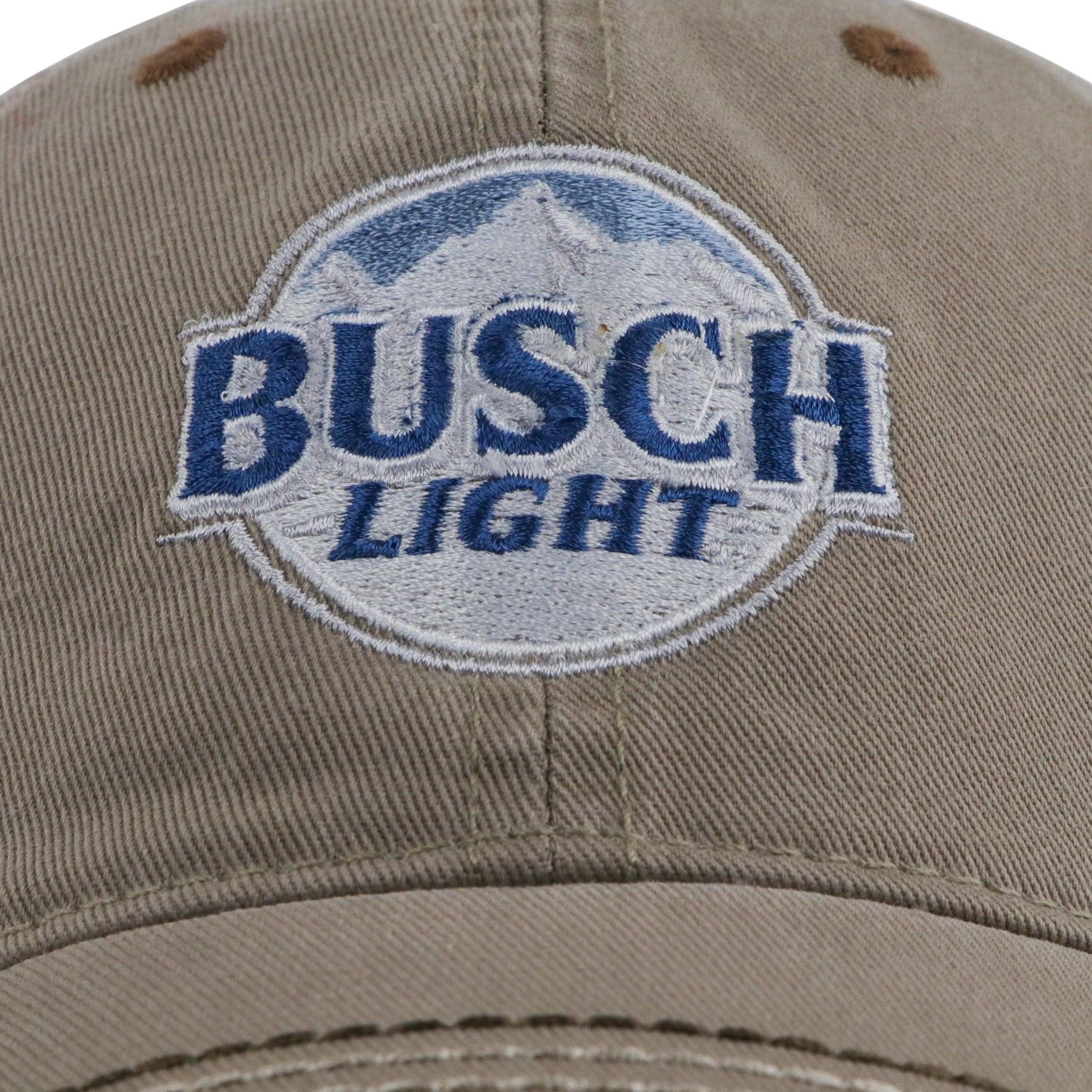 Busch Light Ducks Unlimited Rugged Hat - Front Closeup
