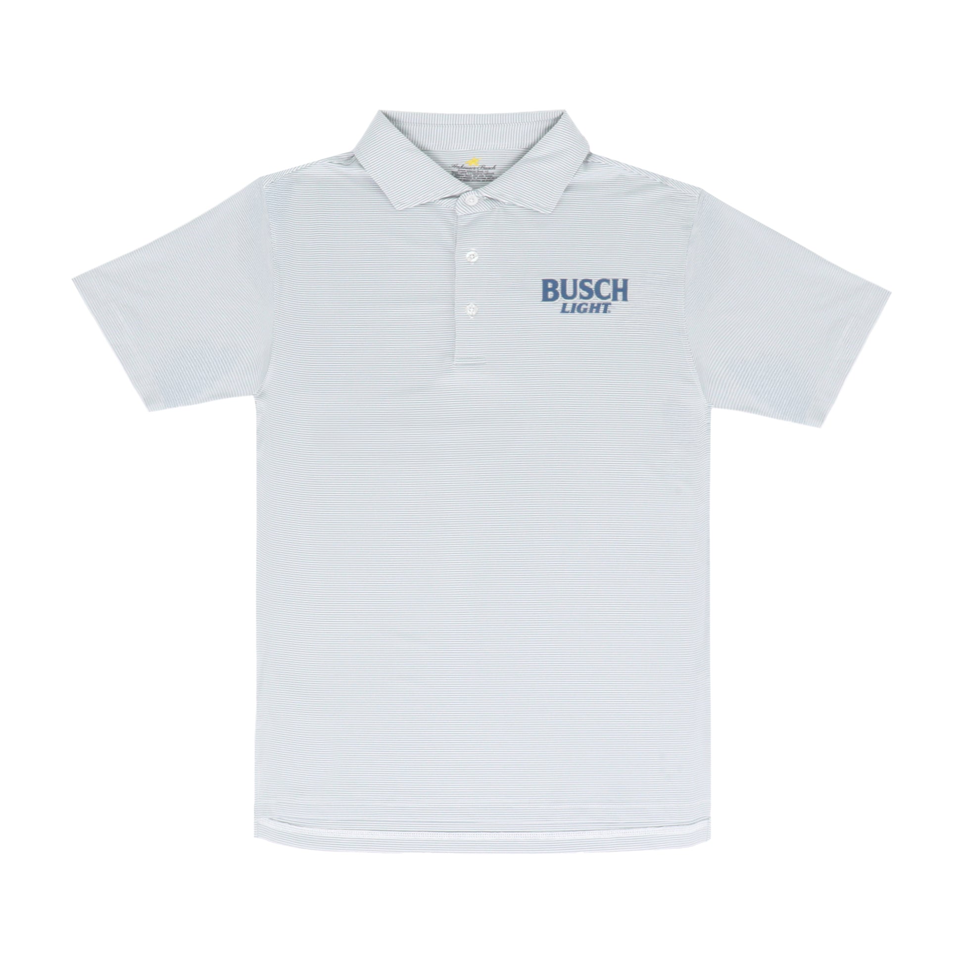 Busch Light Striped Steinberg Polo