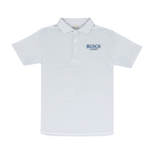 Busch Light Striped Steinberg Polo