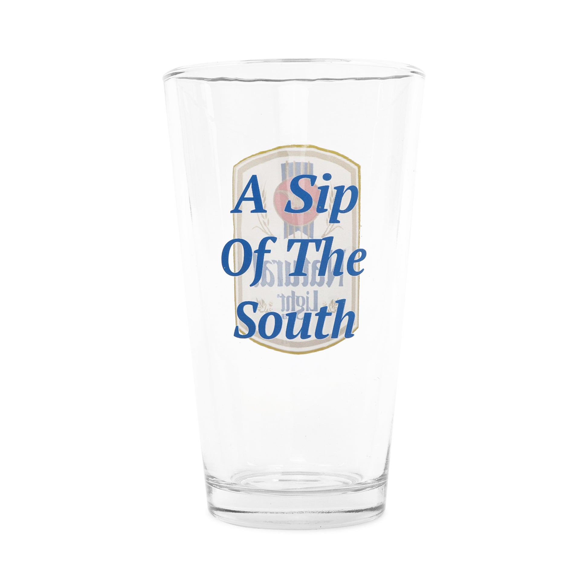 Natural Light 'A Sip of the South' Pint Glass