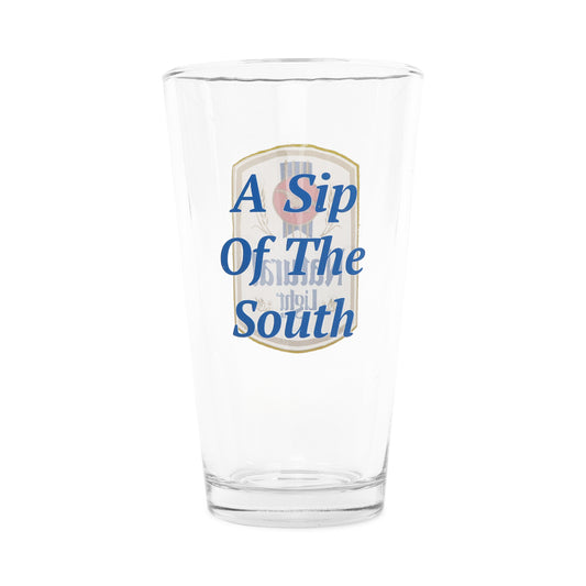 Natural Light 'A Sip of the South' Pint Glass
