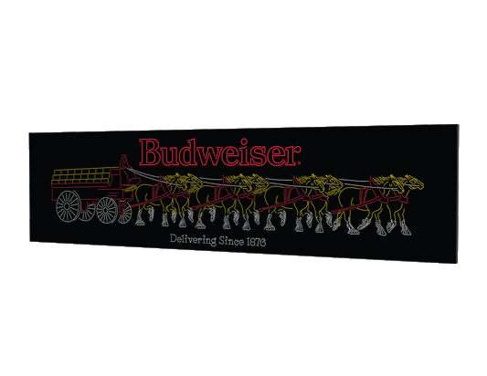 Render of Budweiser Clydesdale Hitch LED