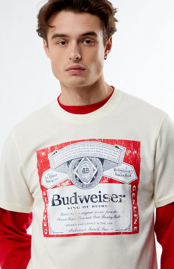 Budweiser x PacSun Label T-Shirt