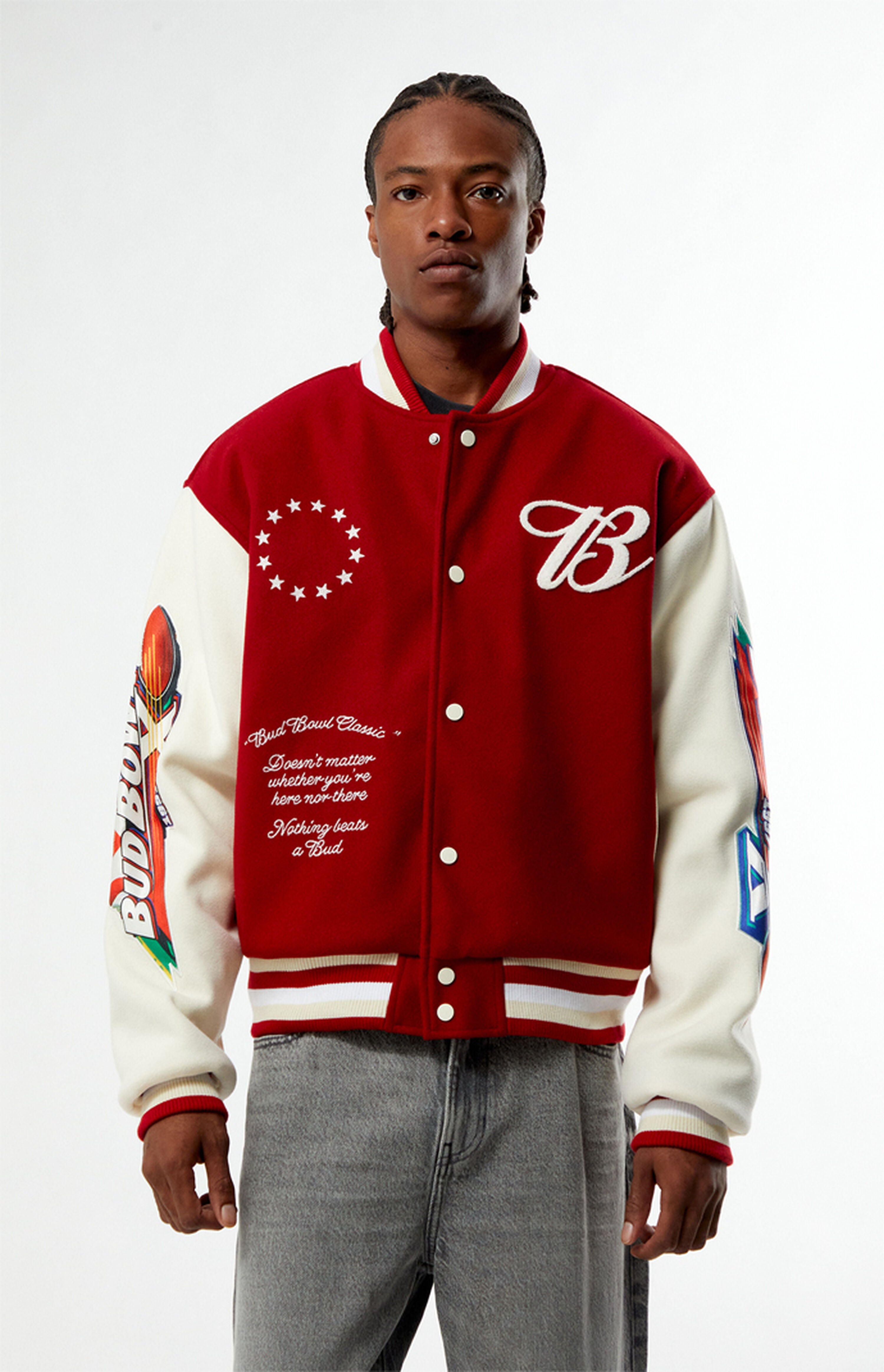 Bud Bowl Varsity Jacket