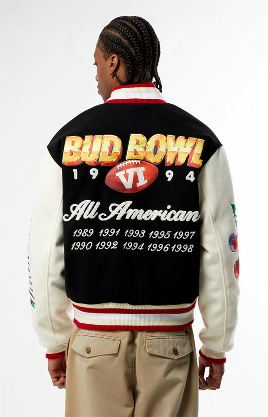 Bud Bowl Varsity Jacket