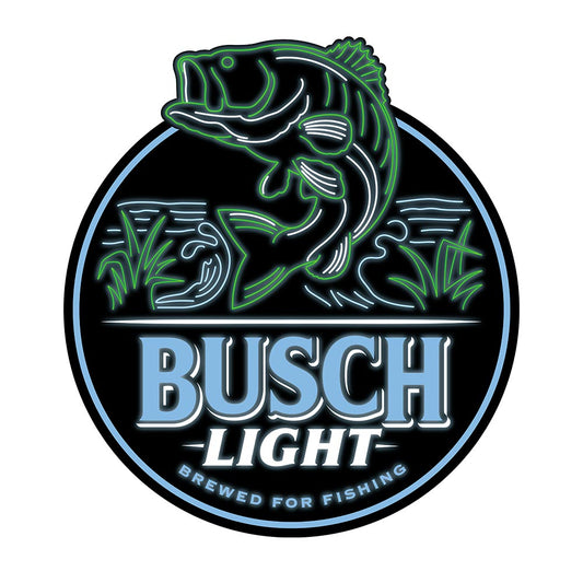 Busch Light Largemouth Bass LED Sign