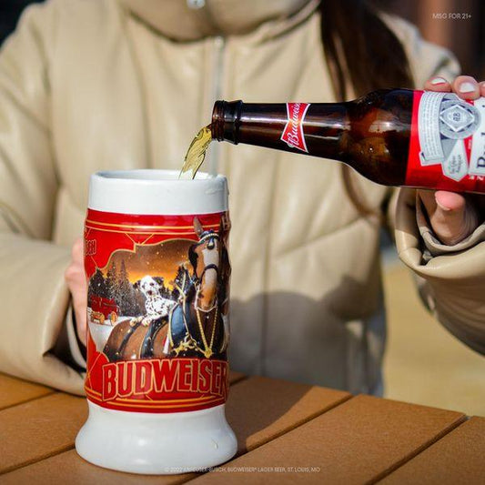 2022 Budweiser Holiday Stein