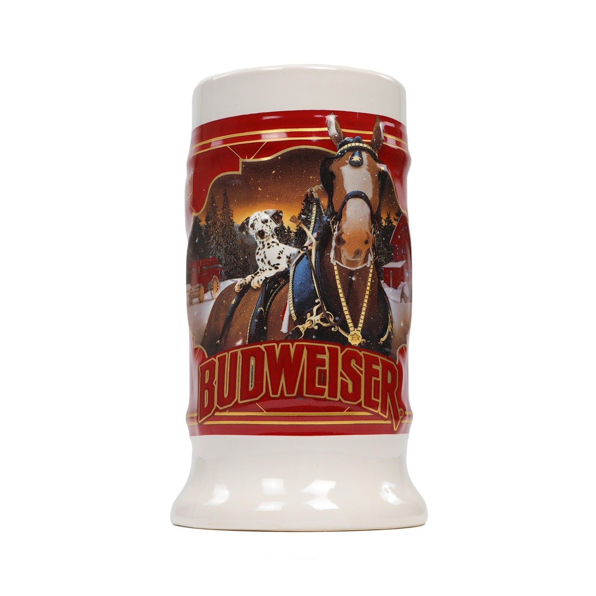 2022 Budweiser Holiday Stein - Front View
