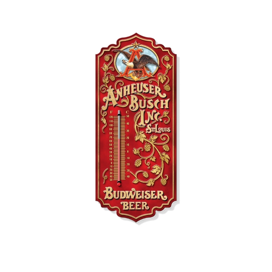 Budweiser 電気サイン 1991年製 Vintage Budweiser A & E Thermometer