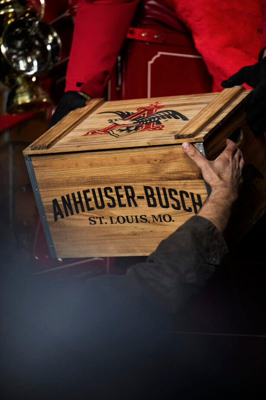 Anheuser-Busch Large Vintage Beer Crate