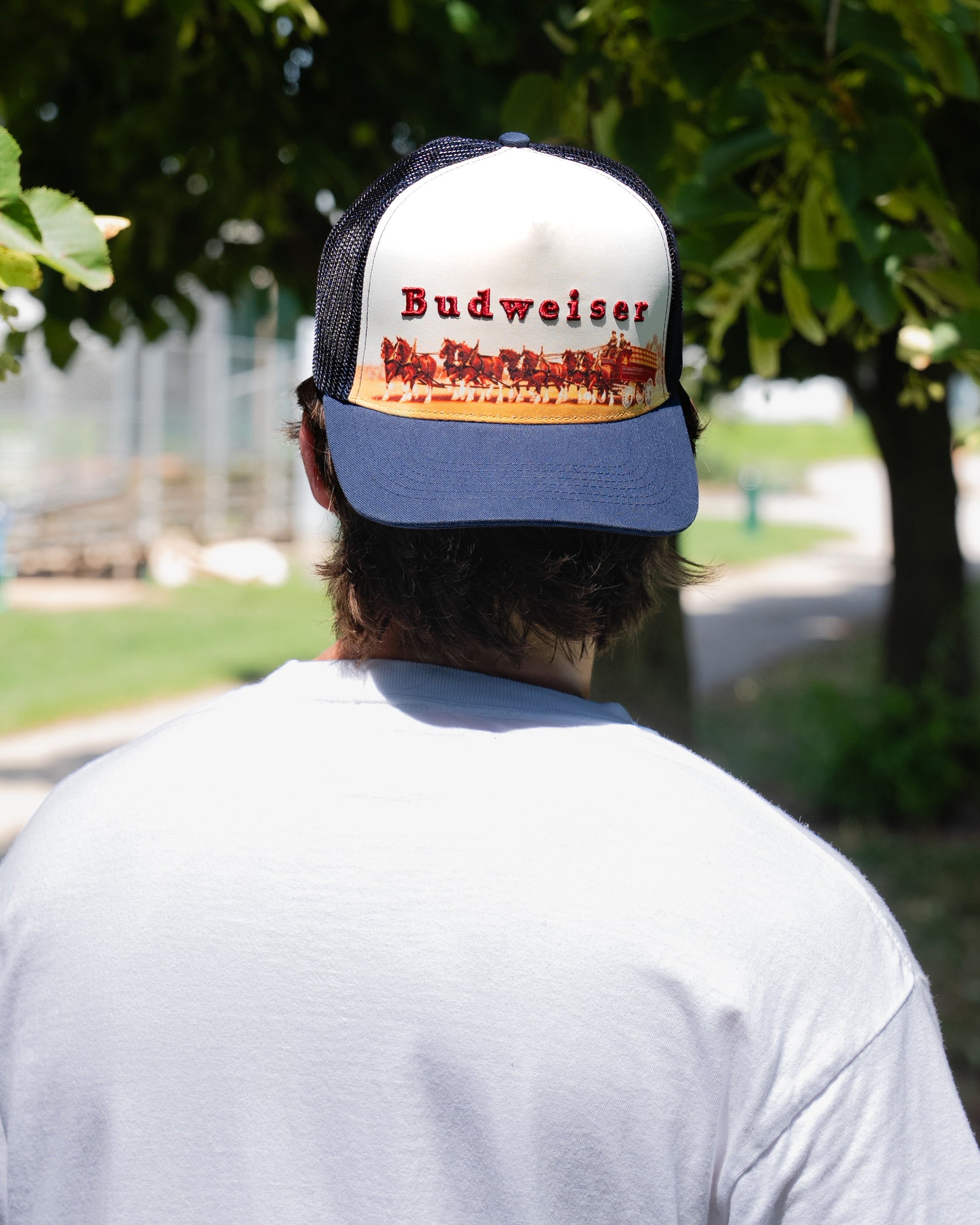 Budweiser First Delivery Trucker Hat