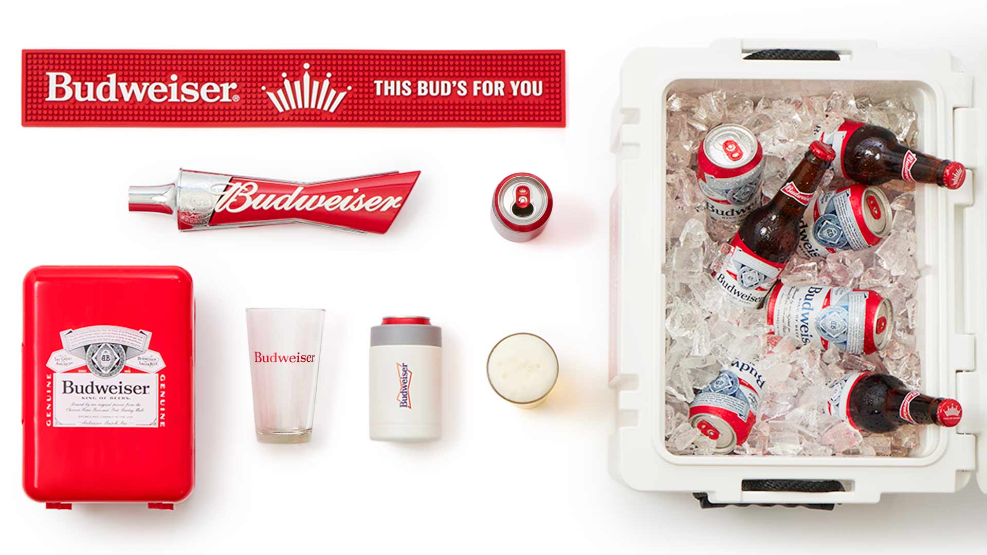 Budweiser ノベルティグッズセット Budweiser Official Merch & Apparel