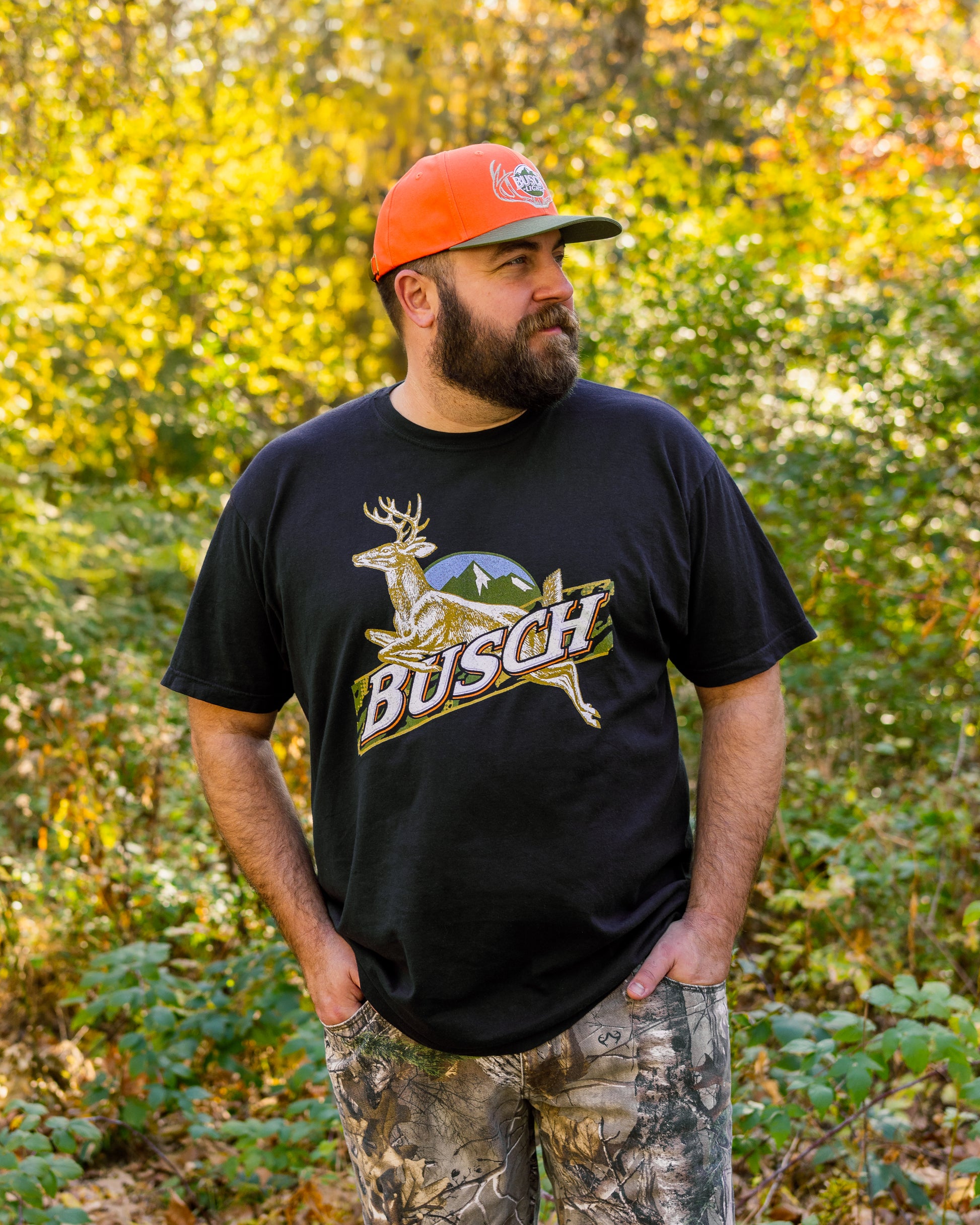 Busch Light Blaze Orange Hat