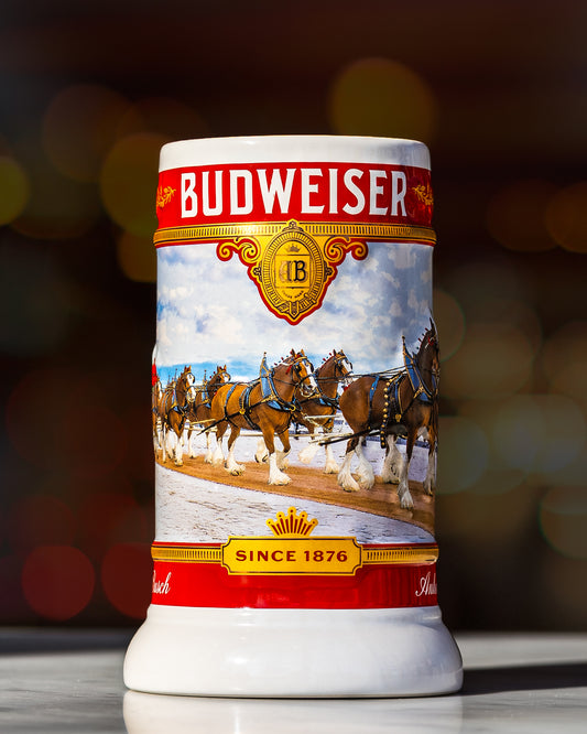 2025 Budweiser Holiday Stein
