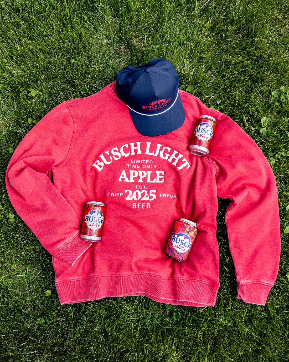 Busch Light Apple 'Red Delicious' Sweatshirt