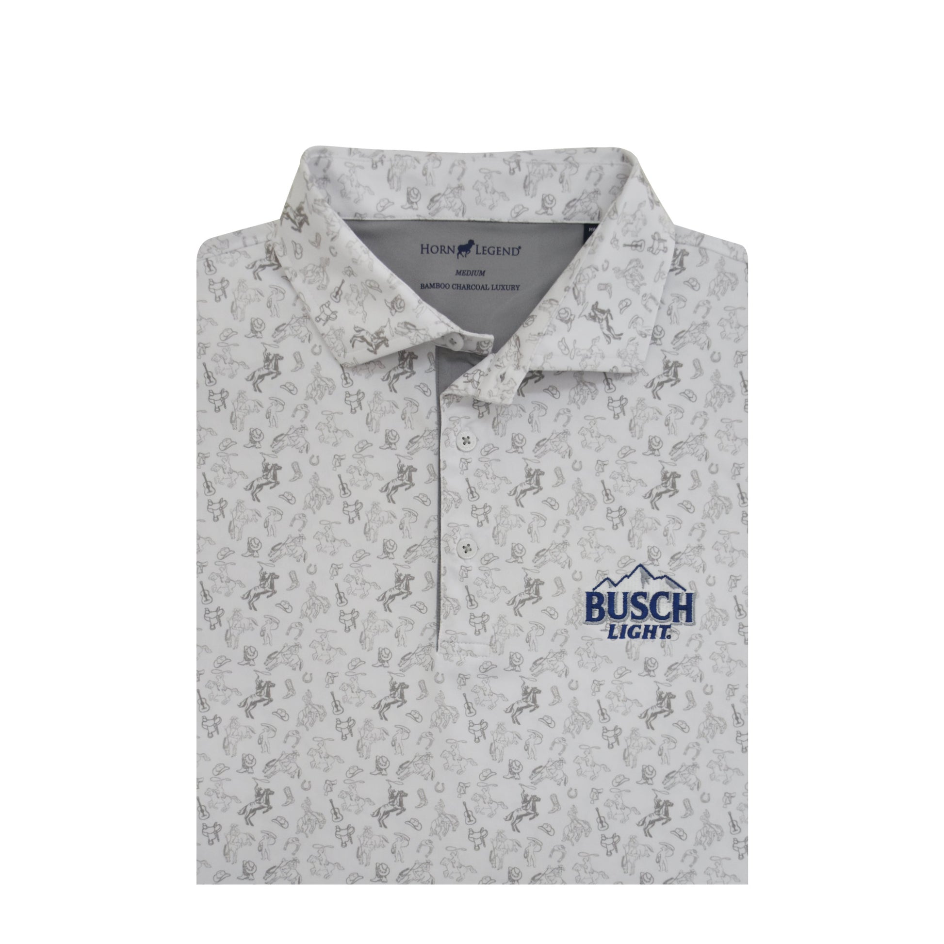 Busch Light Rodeo Polo