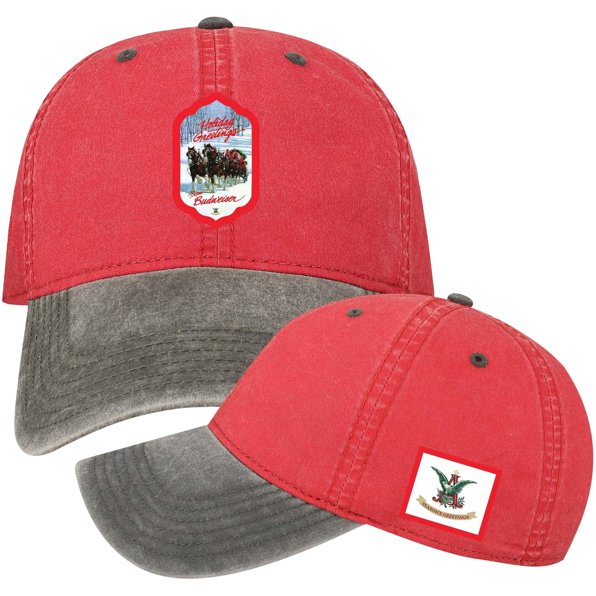 Bud Holiday Greetings Hat