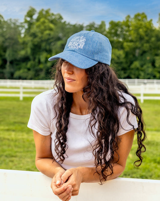 Busch Light Farmscape Denim Hat