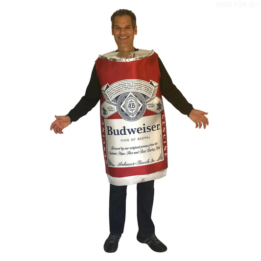 Budweiser Vintage Can Costume