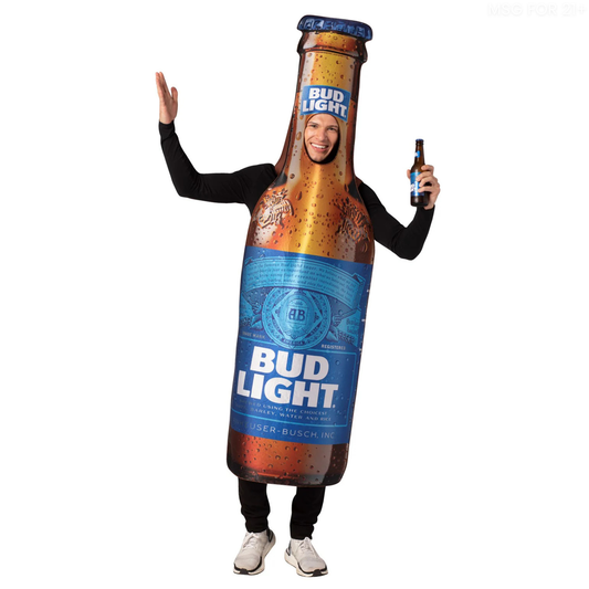 Bud Light Bottle Costume