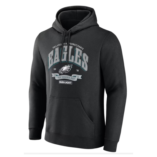 Philadelphia Eagles Black Bud Light Hoodie