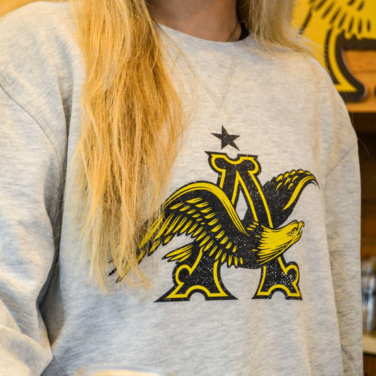 Lifestyle of A&Eagle crewneck