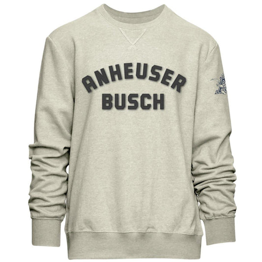 anheuser busch felt crew sweatshirt