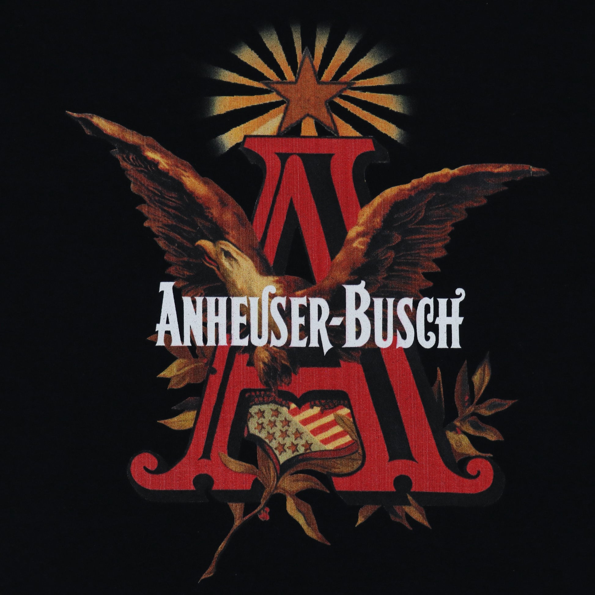 anheuser-busch-logo-tee-front-detail