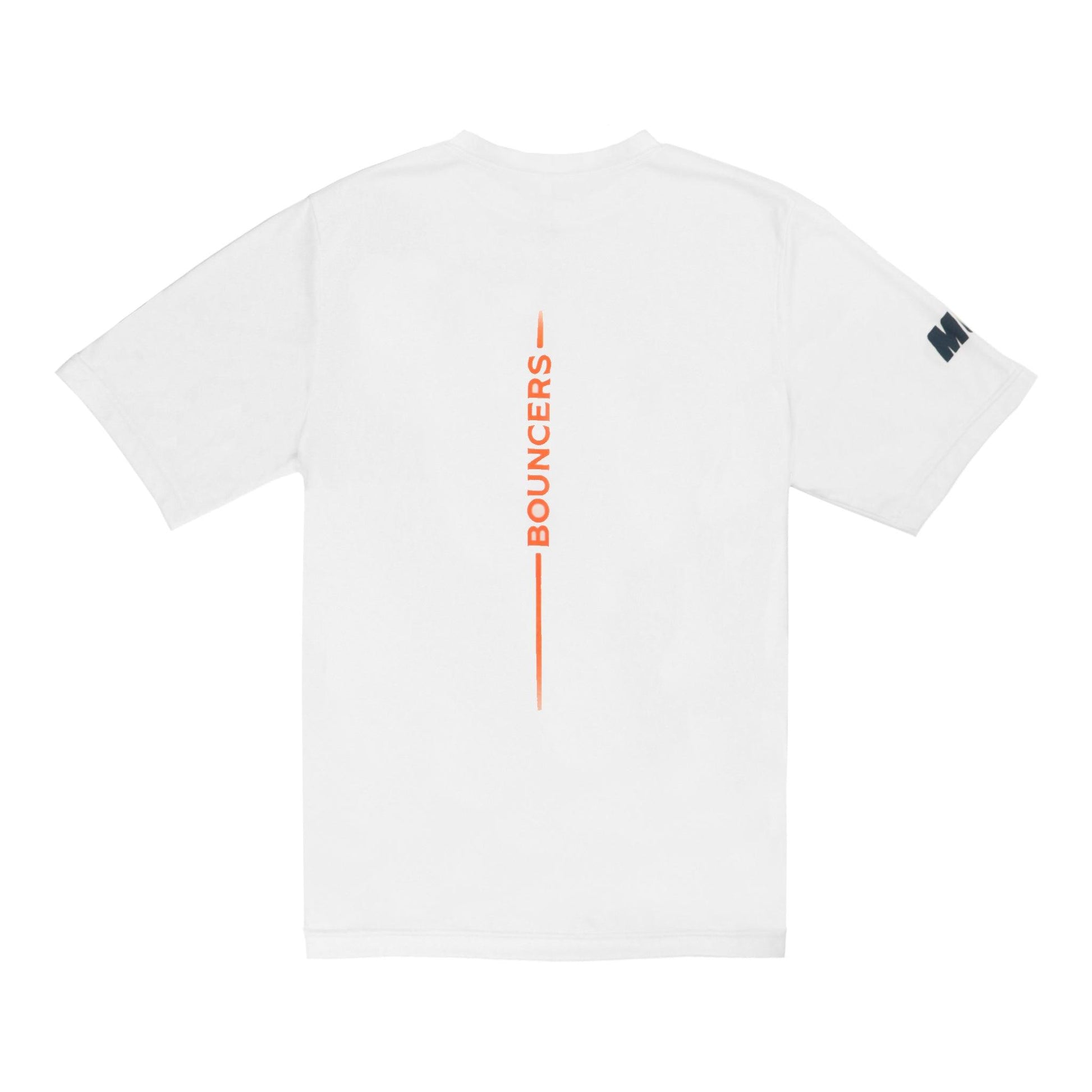 Flat Lay Back view of Michelob ULTRA x  Atlanta Bouncers T-Shirt
