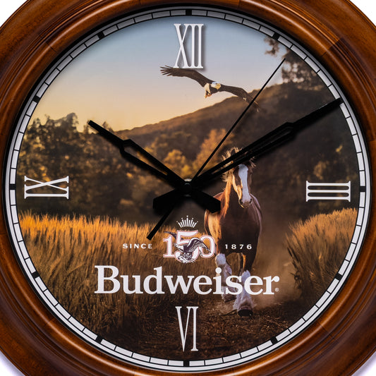 Budweiser 150th Anniversary Clock