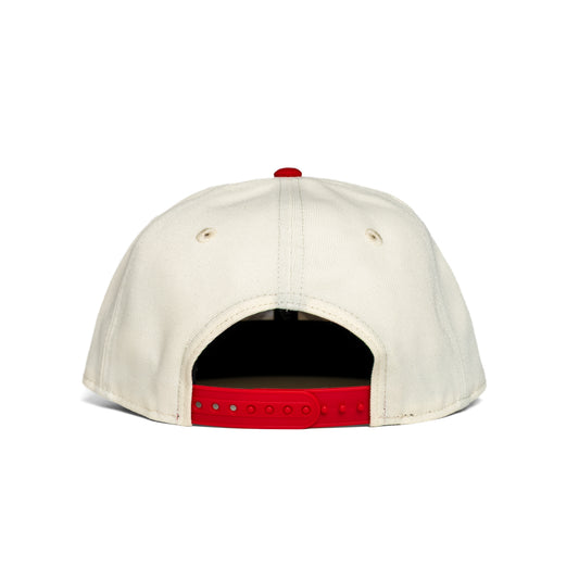 Budweiser Bats Red Brim Hat