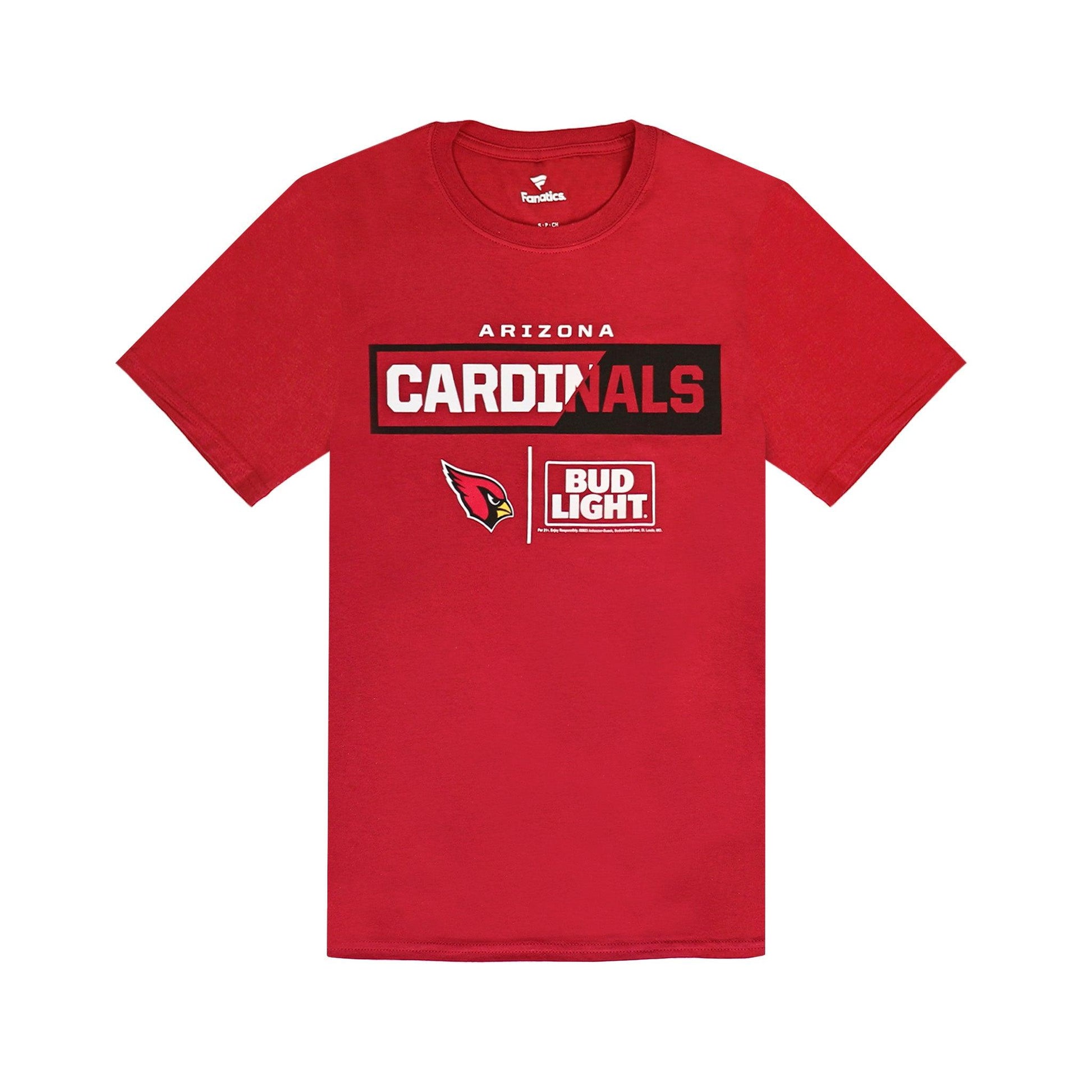 cardinals and bud light shirt front