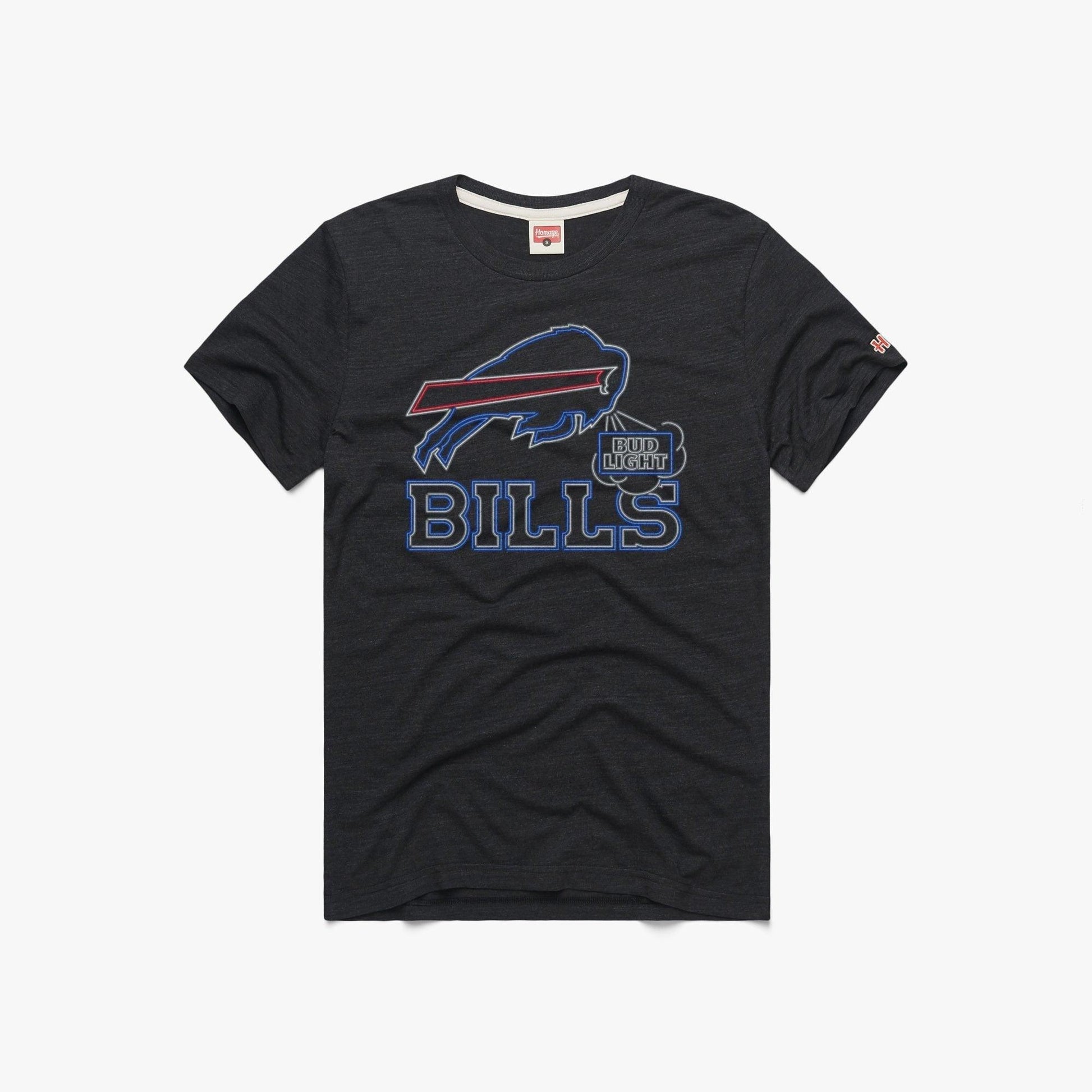 Bud Light Buffalo Bills Black T-Shirt