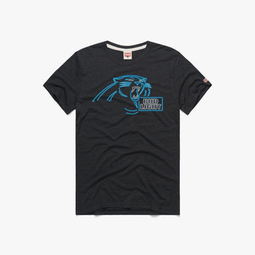 PANTHERS BUD LIGHT NFL TEE FRONT