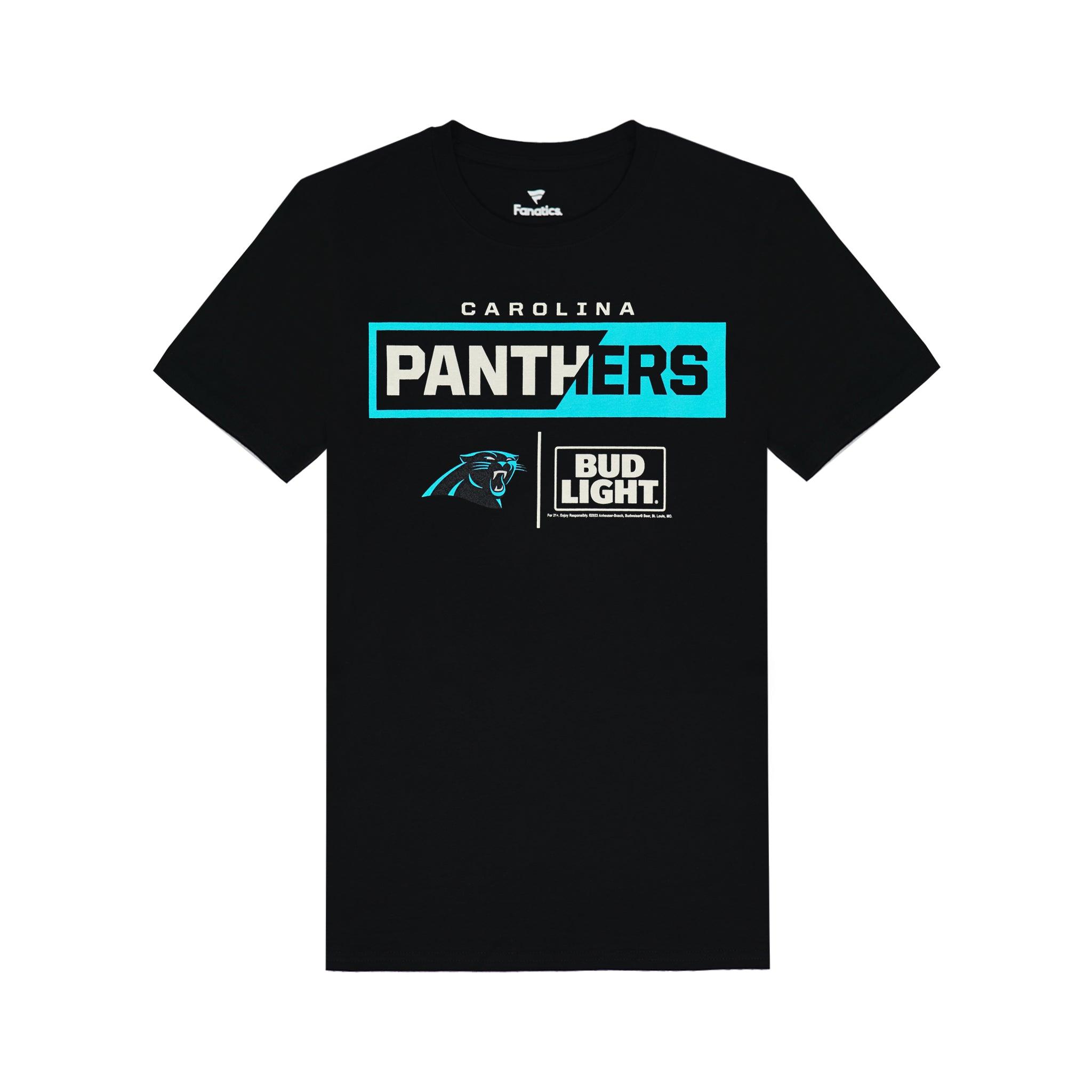 Bud Light Carolina Panthers Team T-Shirt 2XL