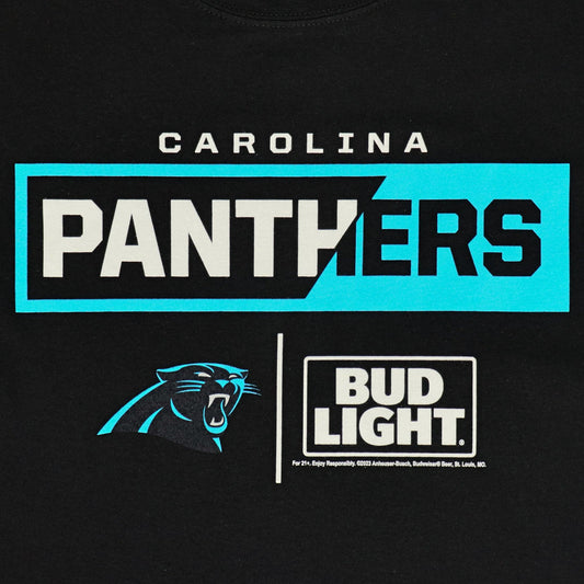 Bud Light Carolina Panthers Team T-Shirt